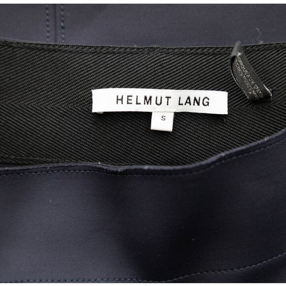 Helmut Lang Pencil Skirt Ladies Size Small Dark Blue - Picture 4 of 8